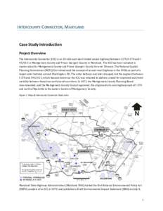 Microsoft Word - Intercounty Connector Maryland v8[removed]doc