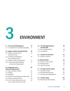 3  Environment 3.1	 Environmental Management 