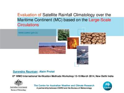 Satellite rainfall climatology over the Maritime Continent