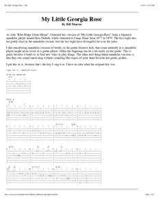 Guitars / Tablature / Capo / Bill Monroe / Music / Celtic music / Mandolin