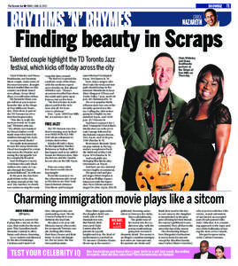 SHOWBIZ  The Toronto Sun n Friday, June 21, 2013