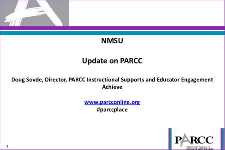 Educational psychology / PARCC / Formative assessment / Summative assessment / Common Core State Standards Initiative / Educational assessment / WestEd / Education / Evaluation / Evaluation methods