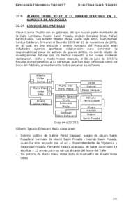 GENEALOGÍA COLOMBIANA VOLUMEN V  22.0