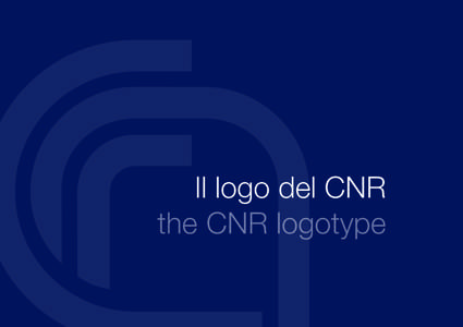 Il logo del CNR the CNR logotype Consiglio Nazionale delle Ricerche  LOGO RESTYLING: SILVESTRO CALIGIURI - CNR