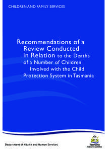 Microsoft Word - Recommendations from Child Death Review July 2007 for Public Release.doc