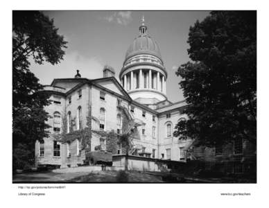 Maine State House, State &amp; Capitol Streets, Augusta, Kennebec County, ME, c1933