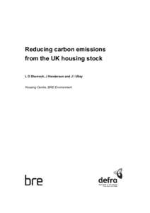 Microsoft Word - Reducing carbon emissions housing V3.doc