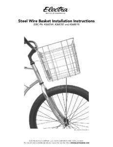 Steel Wire Basket Installation Instructions (EBC PN: #368769, #[removed]and #[removed]EBC_#368769_INSTR_DEC12  ®