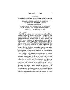 Atkins v. Virginia / Certiorari / Appeal / Supreme Court of the United States / Term per curiam opinions of the Supreme Court of the United States / Law / Appellate review / Habeas corpus in the United States