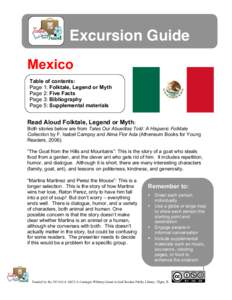 Microsoft Word - Excursion Guide to MexicoAprilRevised.docx