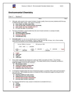 Mechanical Systems Topics 1 and 2   _________________________________