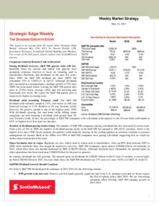 Economics / Dividend yield / Dividend payout ratio / P/E ratio / Dividend / Earnings growth / Yield / Rate of return / Free cash flow / Financial ratios / Finance / Business