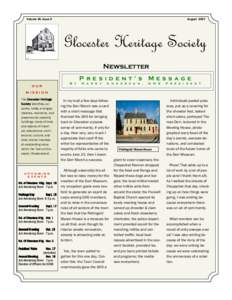 Heritage Society Newsletter July 07.pub