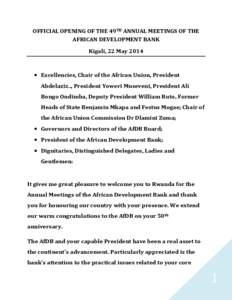 African Union / Africa / International economics / Economy of Africa / African Economic Community / United Nations General Assembly observers / United Nations / African Development Bank