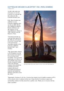 States and territories of Australia / Western Australia / Australia / Australian art / Sculpture by the Sea / Cottesloe /  Western Australia