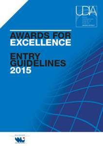 AWARDS FOR EXCELLENCE ENTRY GUIDELINES 2015
