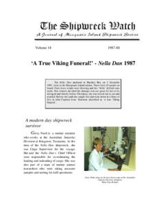 Volume[removed] ‘A True Viking Funeral!’ - Nella Dan 1987