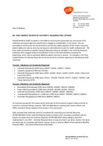 Pyridines / Thiazolidinediones / Healthcare in Australia / Pharmaceuticals policy / GlaxoSmithKline / Rosiglitazone / Pharmaceutical Benefits Scheme / Metformin / Pharmaceutical industry / Health / Chemistry / Medicine