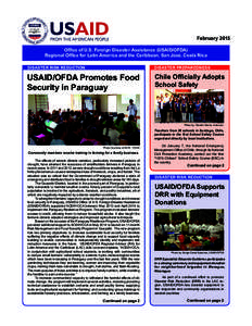OFDA LAC Newsletter February 2015.indd