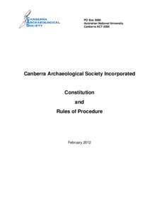 CAS Constitution amended Feb 2012