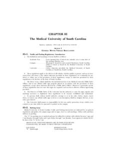 The South Carolina General Assembly is offering access to the unannotated South Carolina Code of Laws on the Internet as a ser