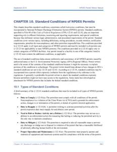 U.S. EPA NPDES Permit Writers’ Manual—Chapter 10