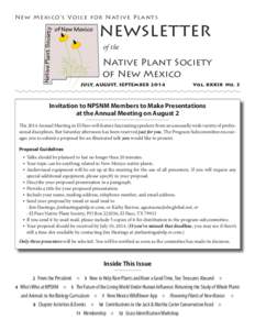 Conservation / El Paso /  Texas / Conservation biology / Native plant / Alpine plant / Biology / Plants / Botany