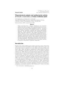 Alcohols / Xanthomonadales / Xanthomonas campestris / Pathovar / Ethanol / Phytochemical Analysis / Oxalis / Solvent / Methanol / Chemistry / Biology / Microbiology