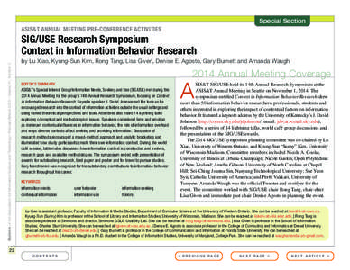 Knowledge / Information seeking / Information systems / Personal information management / Sensemaking / Symbolic interactionism / Library and information science / Elfreda Chatman / Information science / Science / Information