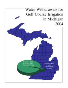 Water Withdrawals for Golf Course Irrigation in Michigan[removed]INLAND