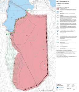 MUONION KUNTA ISONMAAN OSAYLEISKAAVA 1:5 000 YLEISKAAVAMERKINNÄT JA -MÄÄRÄYKSET:  E-2