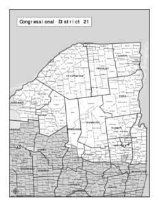 Congressional District 21  St. Regis Mohawk IR  Louisville