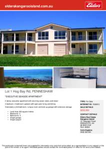 elderskangarooisland.com.au  Lot 1 Hog Bay Rd, PENNESHAW 