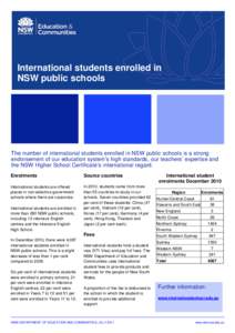 Department of Education and Communities / Education in Australia / Catholic Education in the Diocese of Parramatta / States and territories of Australia / Independent school / New South Wales