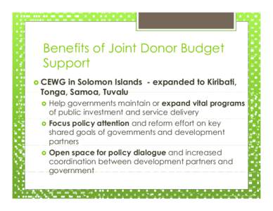 Microsoft PowerPoint - Benefits of Joint Donor Budget Support.pptx [Read-Only]