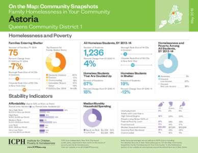 MayOn the Map: Community Snapshots Family Homelessness in Your Community  Astoria
