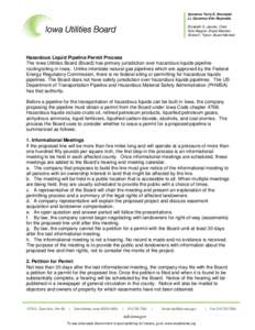 Easement / Business / Eminent domain / Pipeline and Hazardous Materials Safety Administration / Right-of-way / Board of directors / Transport / Real property law / Law