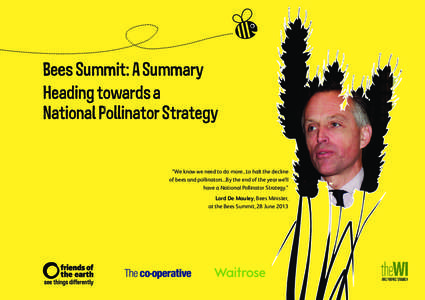 1  Bees Summit: Heading towards a National Pollinator Strategy