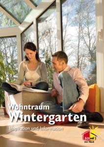 Wohntraum  Wintergarten Inspiration und Information SONNE am Haus