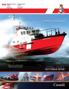 Published by: Fleet Directorate Fisheries and Oceans Canada Canadian Coast Guard Ottawa, Ontario K1A 0E6