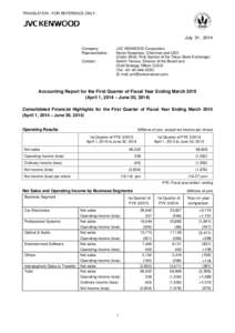 Financial statements / Cash flow / Income statement / Balance sheet / Income tax / Operating cash flow / Tax / American Recovery and Reinvestment Act / Toyo Engineering Corporation / Accountancy / Finance / Business