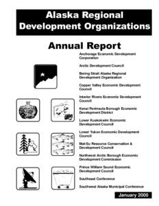 Alaska Regional  Development Organizations Annual Report Anchorage Economic Development