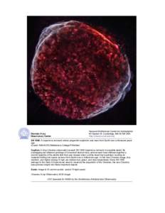 Supernova remnants / Astrophysics / Chandra X-ray Observatory / Spaceflight / SN / Supernova / Puppis A / SN 2006gy / Astronomy / Space / Supernovae