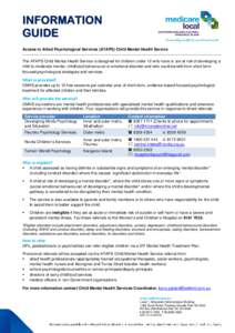 Microsoft Word - ATAPS CMHS information guide August 2013