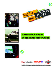 Careers in Aviation Teacher Resource Guide Northwest Ohio  NWOET