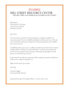 Microsoft Word - E.Mill Street Rainbow Thank You Letter.doc
