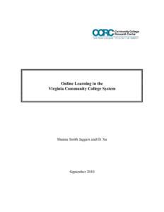 Microsoft Word - CCRC Virginia Online Quant Report10_am.doc