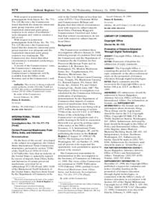 9178  Federal Register / Vol. 64, No[removed]Wednesday, February 24, [removed]Notices With respect to potassium permanganate from Spain, Inv. No. 731–