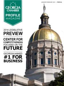 JANUARY/FEBRUARY 2014 | PROFILE  PROFILE MAGAZINE[removed]LEGISLATIVE