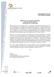 Microsoft Word - Nouvelles acquisitions MBSL.doc